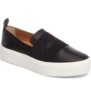 Calvin Klein Legiladia Sneaker Black  SZ 7.5